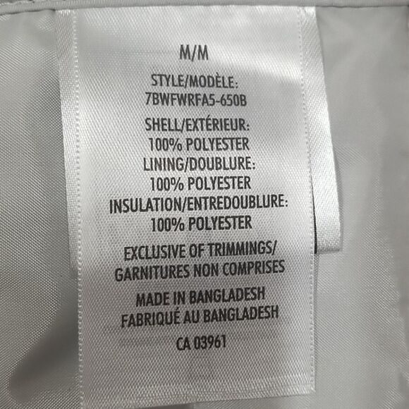 Wind River Jacket Women's Medium Front Zippe Pocket Geometrical Light Puffer - Picture 3 of 10